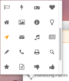 SnipNotes Category Icons